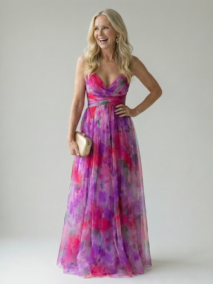 Isel | Pehmeä Wrap Maxi Mekko