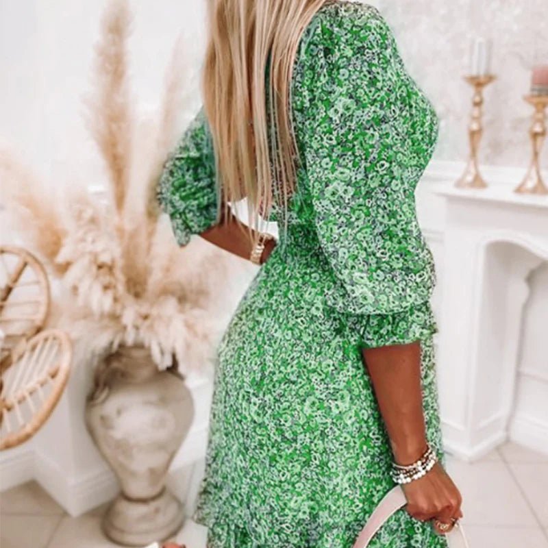 Keely | Elegantti Kukallinen Mekko