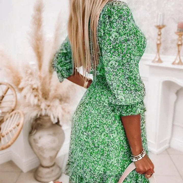 Keely | Elegantti Kukallinen Mekko