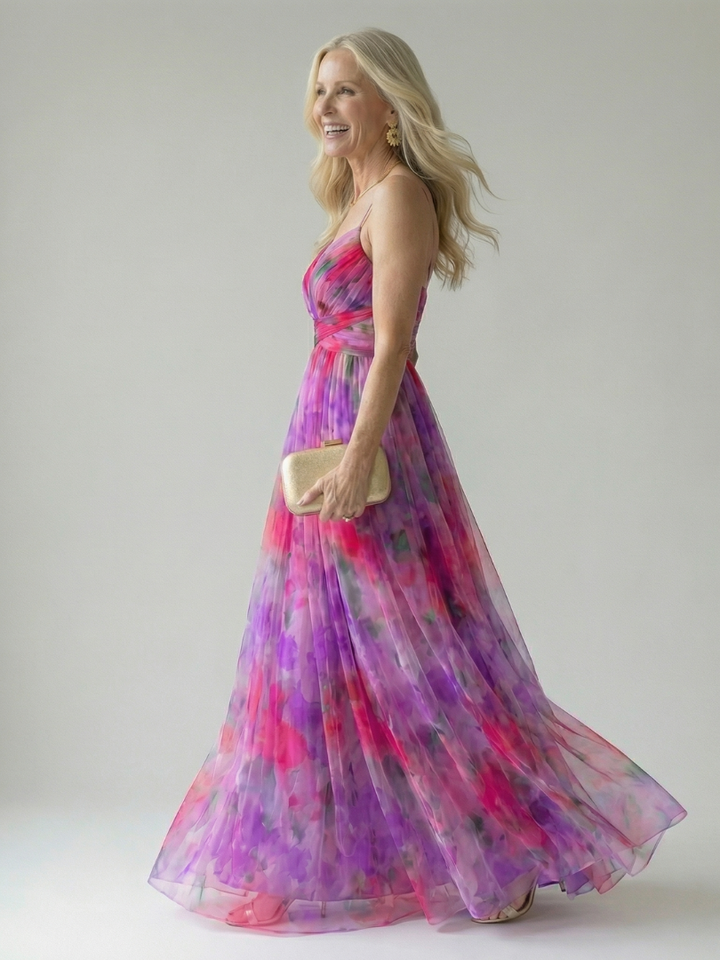 Isel | Pehmeä Wrap Maxi Mekko