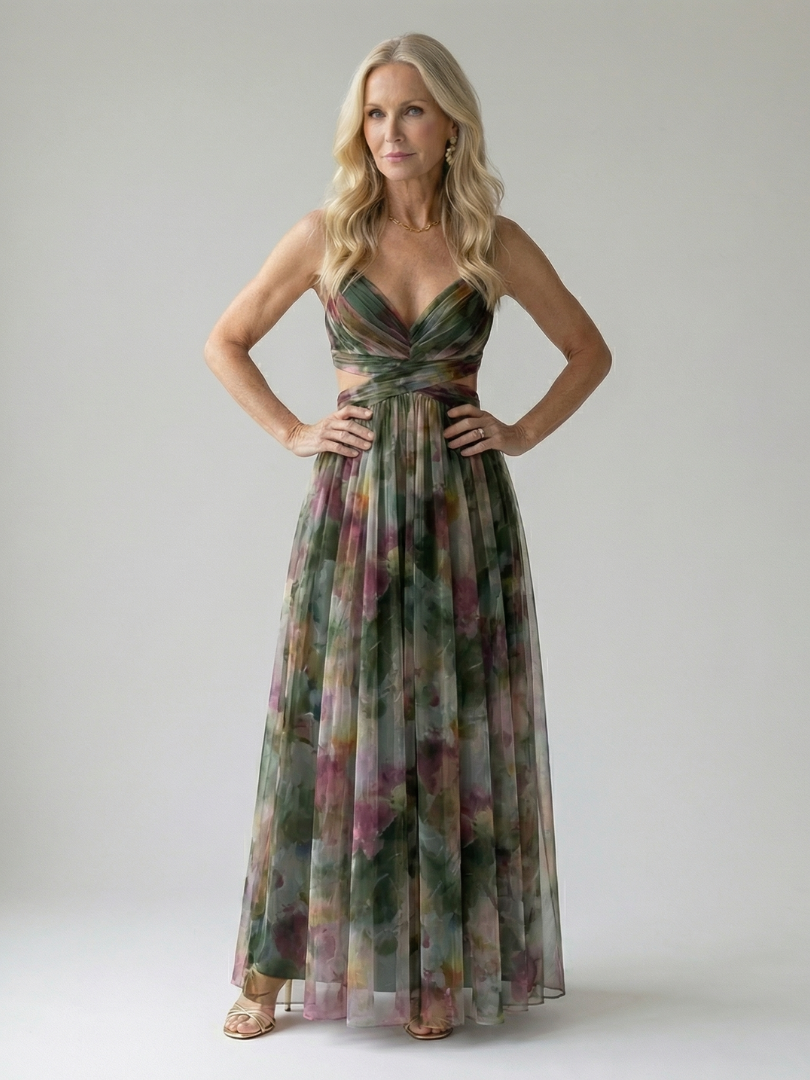 Isabel | Pehmeä Wrap Maxi Mekko