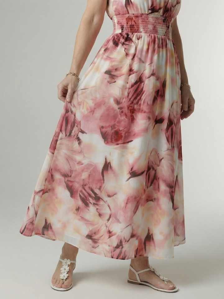 Sylin | Kerätty Halterneck Midi Mekko
