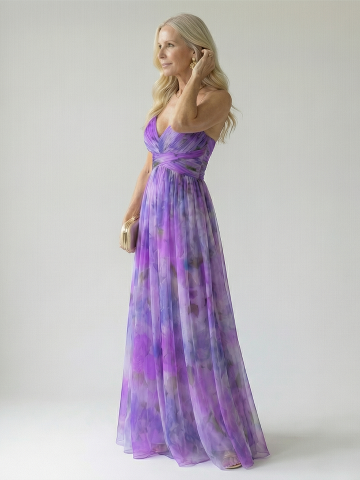 Isel | Pehmeä Wrap Maxi Mekko