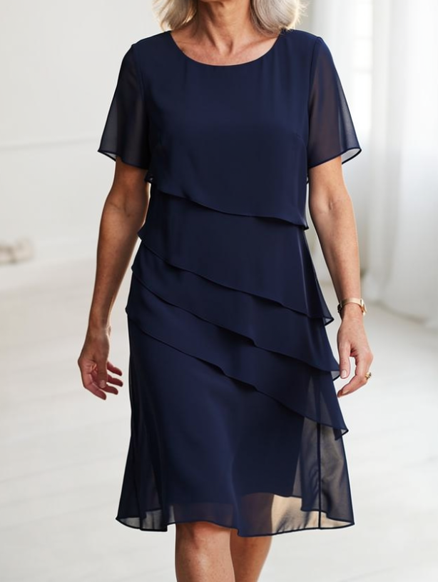 Juliette – Elegantti ja ilmava mekko röyhelöillä