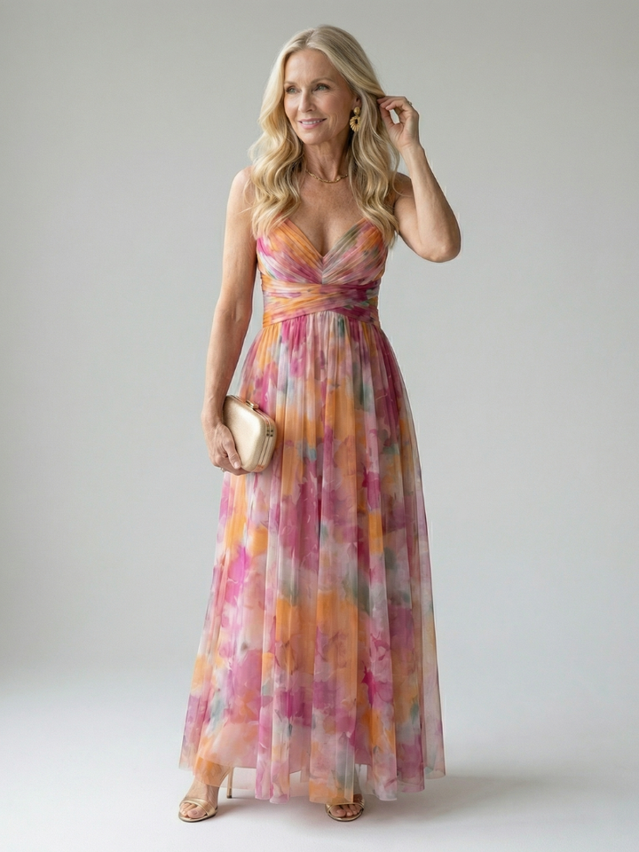 Isel | Pehmeä Wrap Maxi Mekko