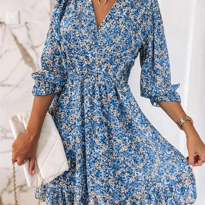Keely | Elegantti Kukallinen Mekko