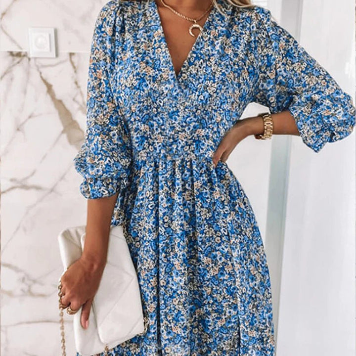 Keely | Elegantti Kukallinen Mekko