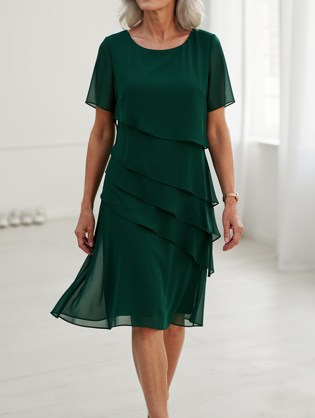 Juliette – Elegantti ja ilmava mekko röyhelöillä