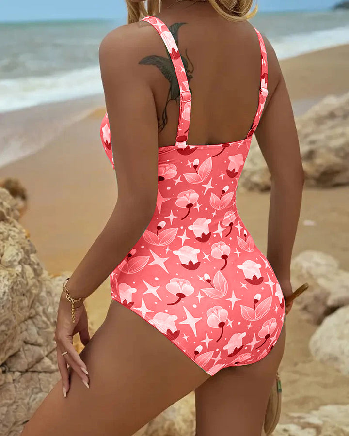 Clara | Yhdisteellinen Printattu Tankini