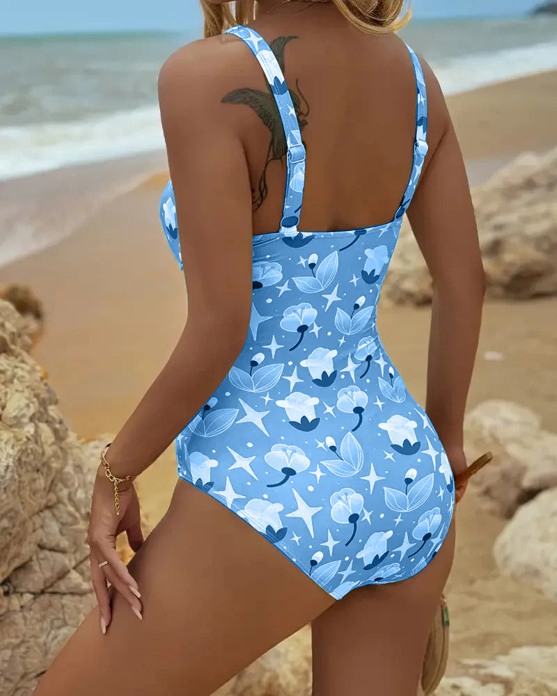 Clara | Yhdisteellinen Printattu Tankini