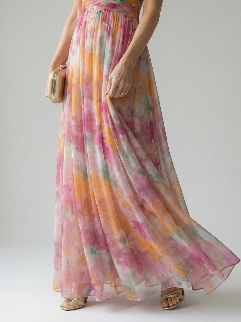 Isabel | Pehmeä Wrap Maxi Mekko