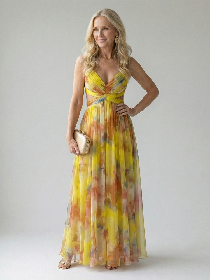 Isel | Pehmeä Wrap Maxi Mekko