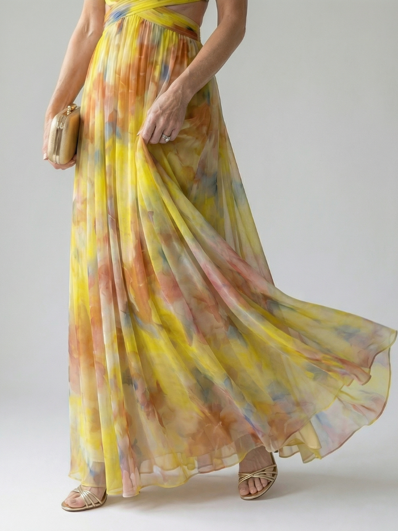 Isel | Pehmeä Wrap Maxi Mekko