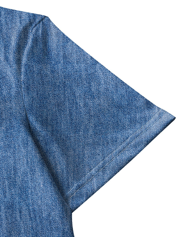 Helen | Tyylikäs Retro Denim Mekko
