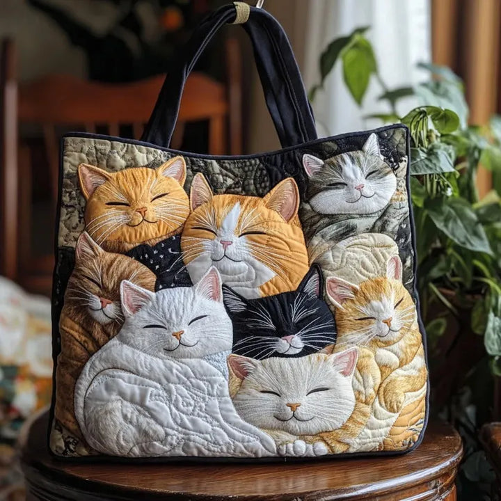 Artisan Quilted Bag - Nukkuvat Kissat