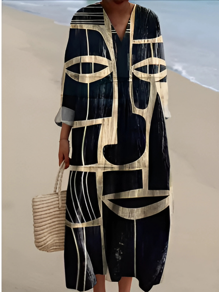 Luna | Prisma Print Dress