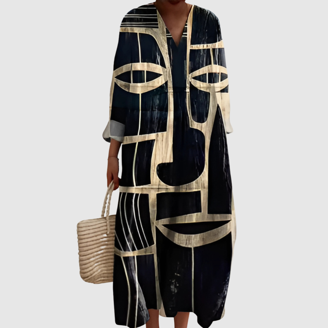 Luna | Prisma Print Dress