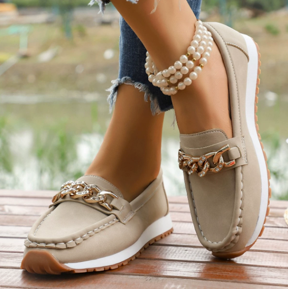 Elle - Ortopediset timanttisolki loaferit