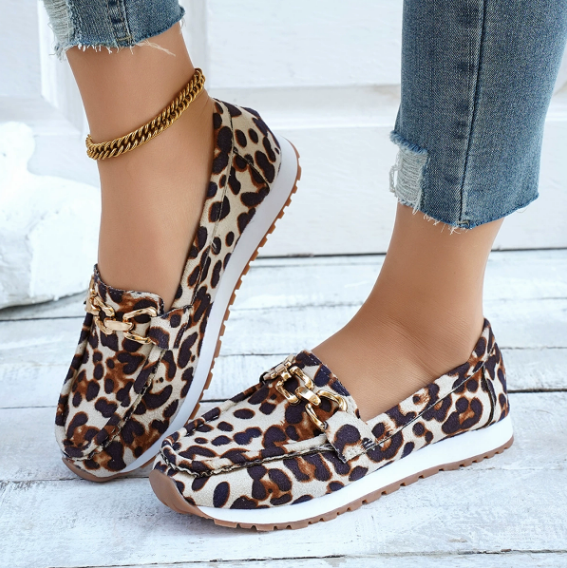Everly - Leopardi kuvioiset Loafers