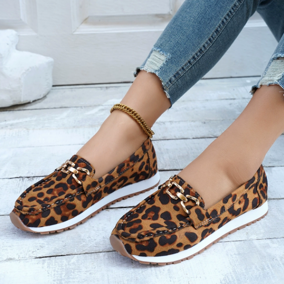 Everly - Leopardi kuvioiset Loafers
