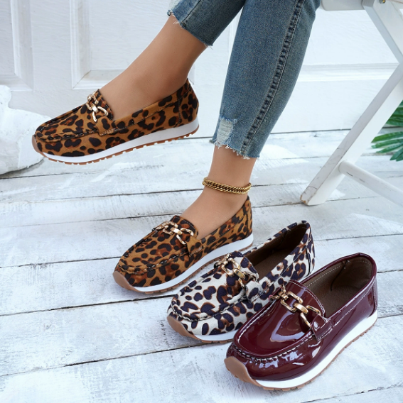 Everly - Leopardi kuvioiset Loafers