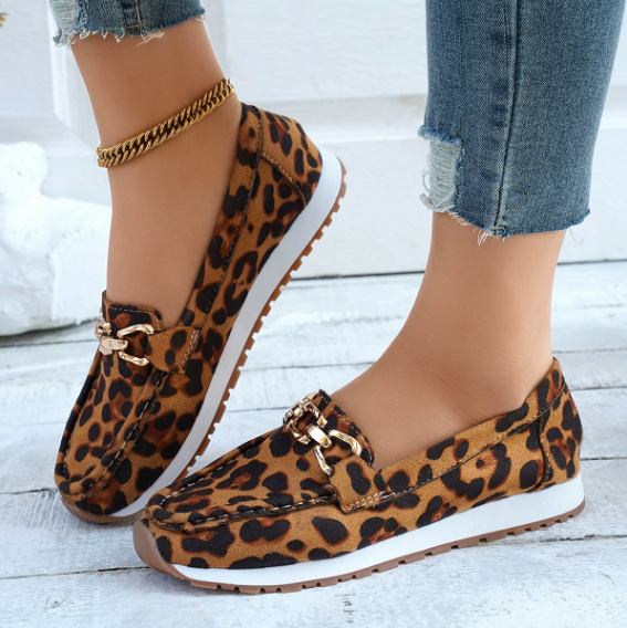 Everly - Leopardi kuvioiset Loafers