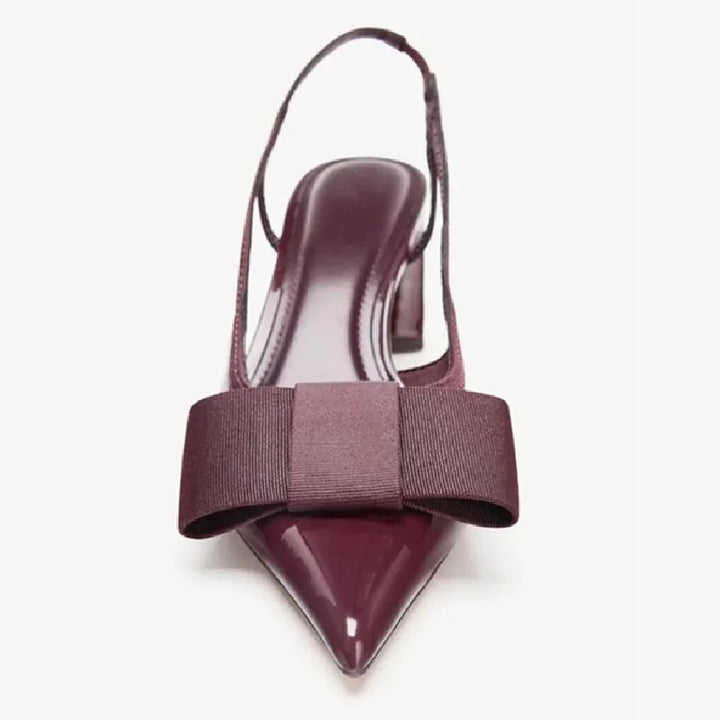 Scarlett | Elegantit Slingback-kengät Kaarevalla Soljella