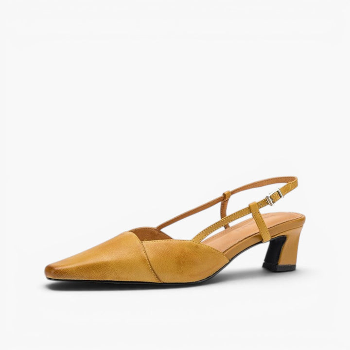 Serelle | Nahkainen Slingback-korkokenkä