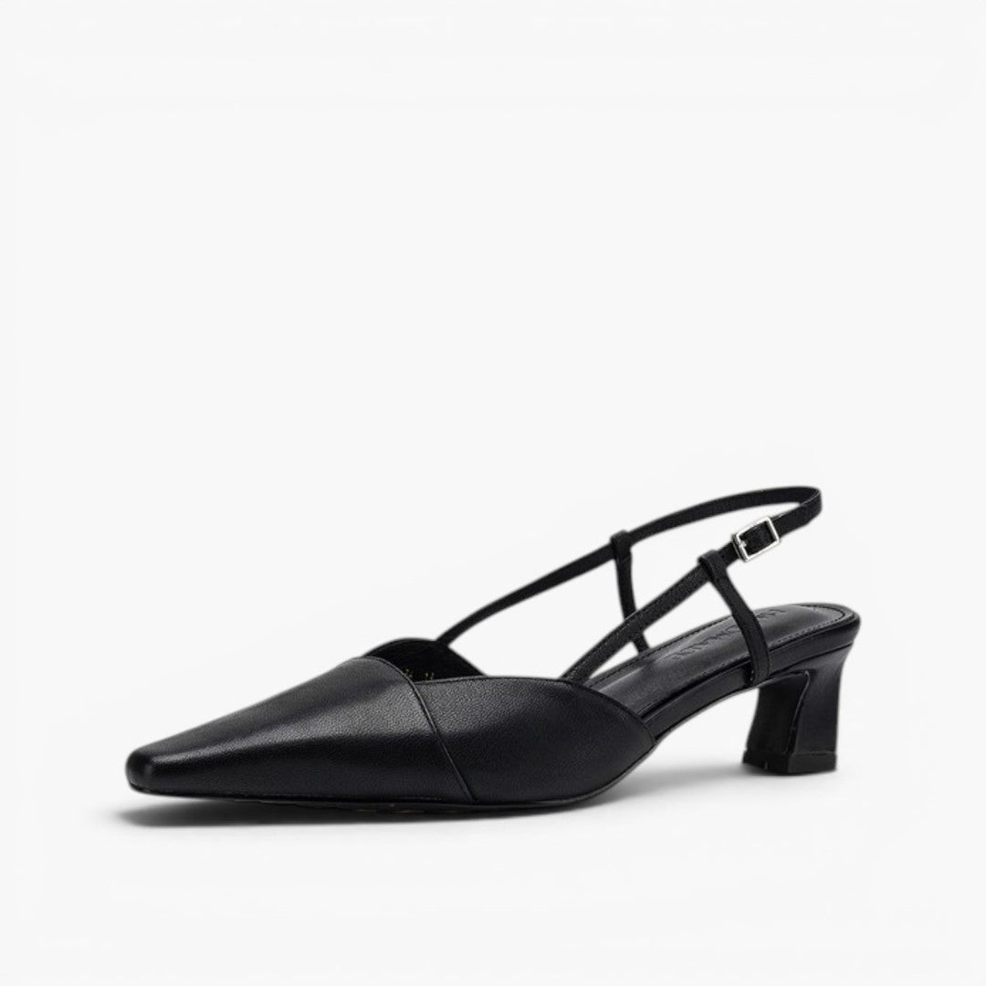 Serelle | Nahkainen Slingback-korkokenkä