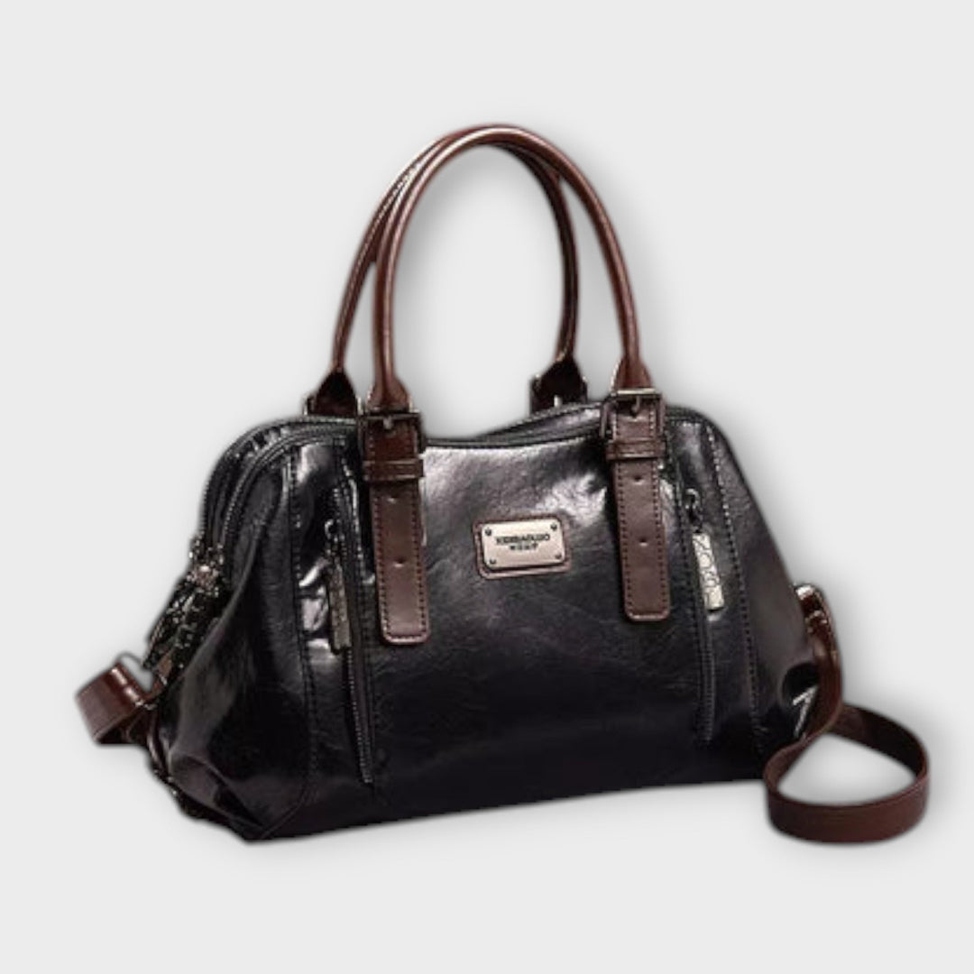 Olivia - Tyylikäs Vintage Olkalaukku