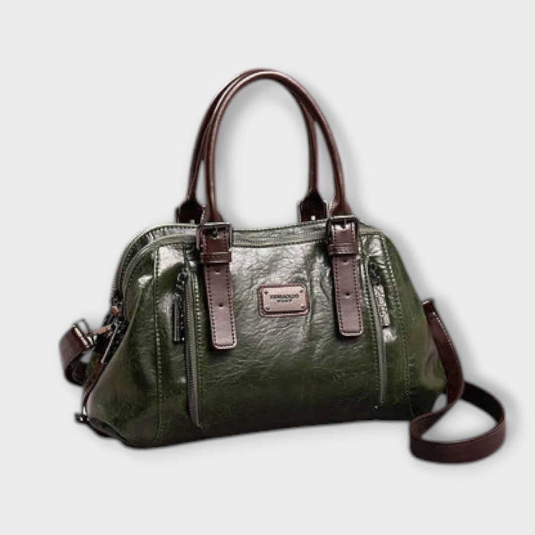 Olivia - Tyylikäs Vintage Olkalaukku