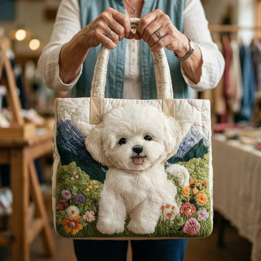 Artisan Quilted Bag - Lumottu Koira