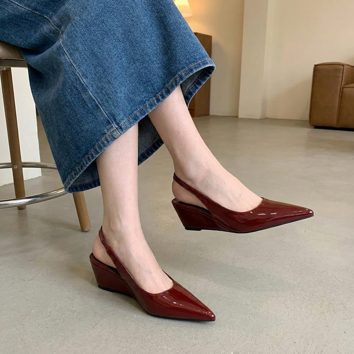 Elena | Tyylikkäät Slingback Korkokengät