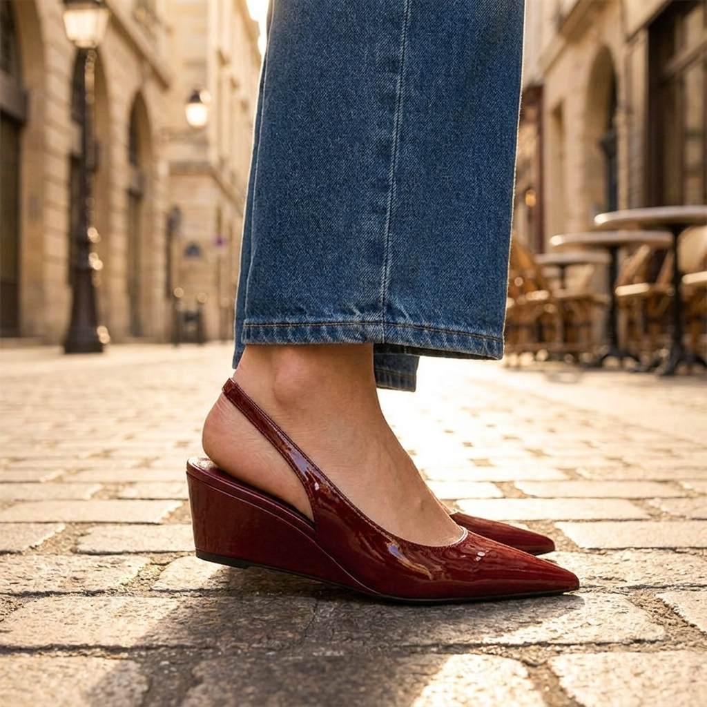 Elena | Tyylikkäät Slingback Korkokengät